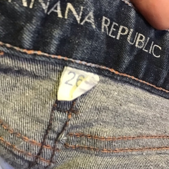 Banana Republic Dark Wash Skinny Jeans Women’s Classic Denim - Picture 4 of 8